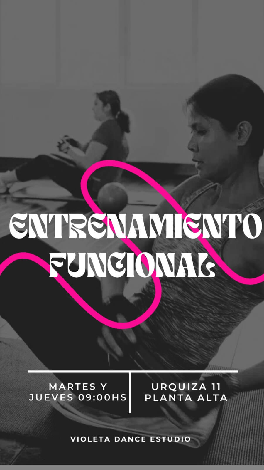 Flyer Clase Entrenamiento funcional